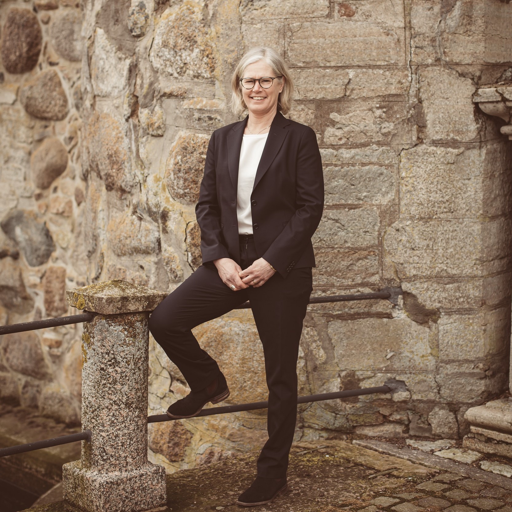 Karin Kenell i utemiljö